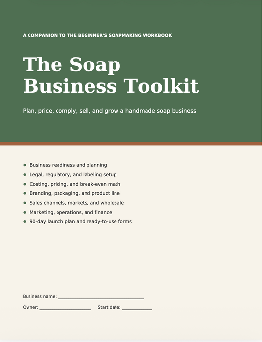 The Soap Business Toolkit